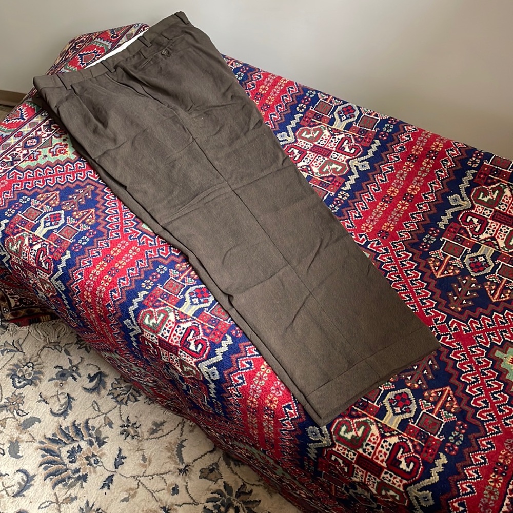 Pal Zileri Brown Dress Pants